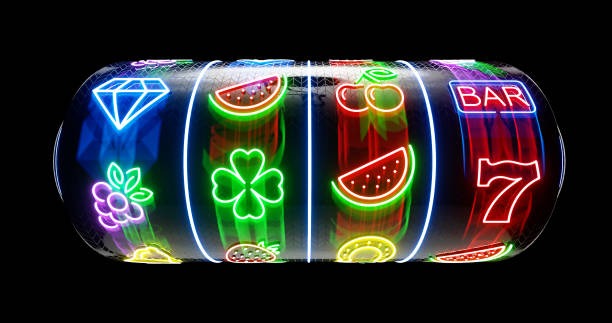 Lucky Neko slot game interface showing five reels, cat symbol, and pay-table on bangjef
